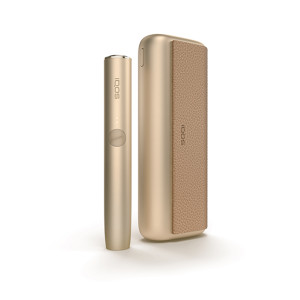 IQOS ILUMA PRIME GOLD KHAKI (4 пачки стиков в подарок)